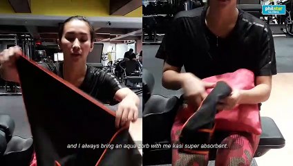 What's inside my sports bag with Melissa Gohing