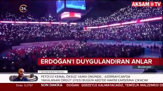 Başkan Erdoğan’ı duygulandıran anlar