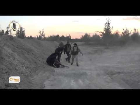 Rêjîm beşekî ji bajarokê Merc li Şamê kontrol dike