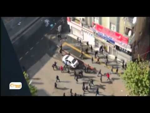 Li Amedê xwepêşandan li dijî kiriyarên dewleta Tirkî