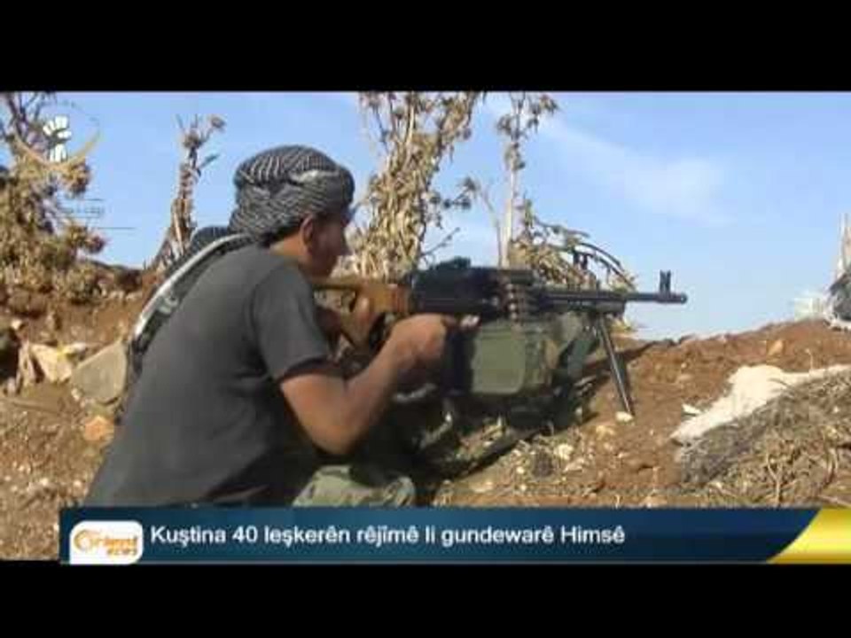 Hêzên demoqratîk gundekî li Eyn Îsa kontrol dike