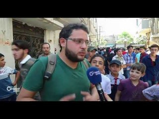 اهالي سقبا ينددون بالتصعيد العسكري الاسدي