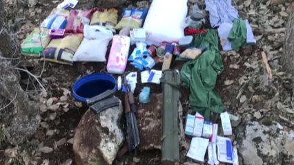 Mardin'de 25 Kilo Patlayıcı ve Lav Silahı Ele Geçirildi