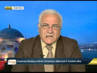 Fûad Elîko - endamê rikberiyê di kongira Cinêvê de - Istenbol