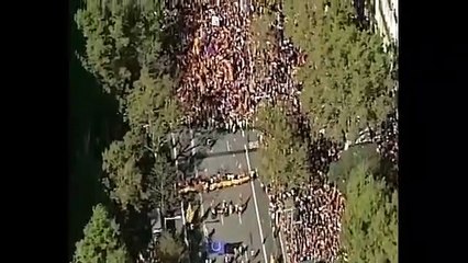 Así se veía hoy Barcelona desde nuestro indicativo Cóndor. TotsSomCatalunya TodosSomosCataluña - EstamosporTI