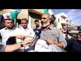 مظاهرات للأهالي في بلدة كللي تضمناً مع حصار الغوطة الشرقية