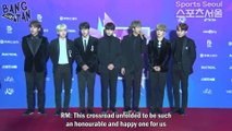 [ENG] 180125 SMA Red Carpet - BTS, decked out in suits stars shining bright