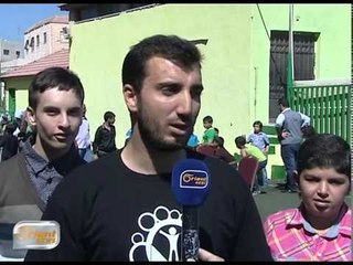 تقرير: احتفالية لأطفال السوريين اليتامى بعيد الأضحى