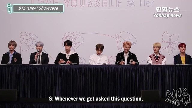 [ENG] 170918 BTS ‘DNA’ Showcase -TALK- (LOVE YOURSELF 承 Her, MIC Drop)