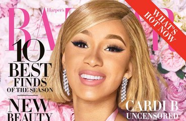Cardi B joined by Offset on Grammy stage