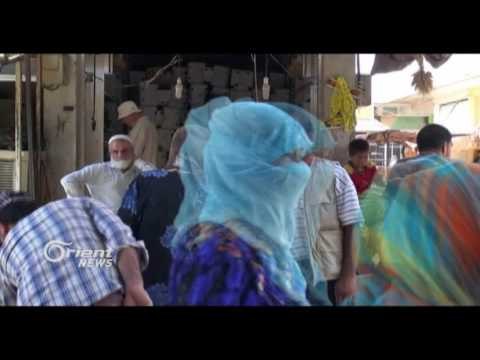 Li Amûdê Xelkên bajêr pêşwaziya cejinê dikin