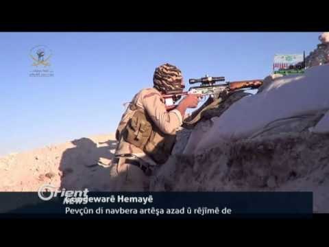 Li Minbicê şervanên bajêr 60 sivîlî ji DAIŞê rizgar dikin