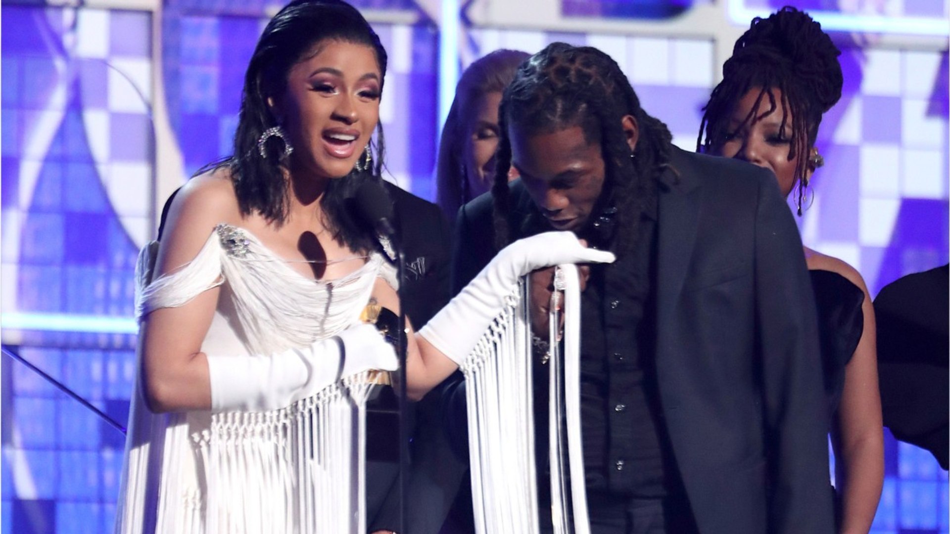 ⁣Cardi B Wins Rap Album At Grammys