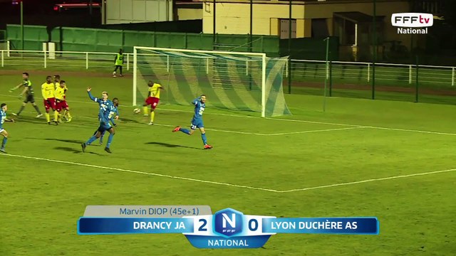 J21 : JA Drancy-Lyon Duchère AS (2-0), le résumé I National FFF 2018-2019