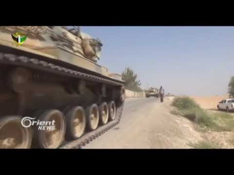 Rêxistina DAIŞê hin gund ji dest Artêşa Azad li Cerablusê derxist