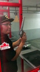 50 Cal Explodes in Shooters Hands