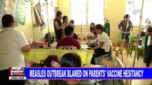 Measles outbreak blamed on parents' vaccine hesitancy