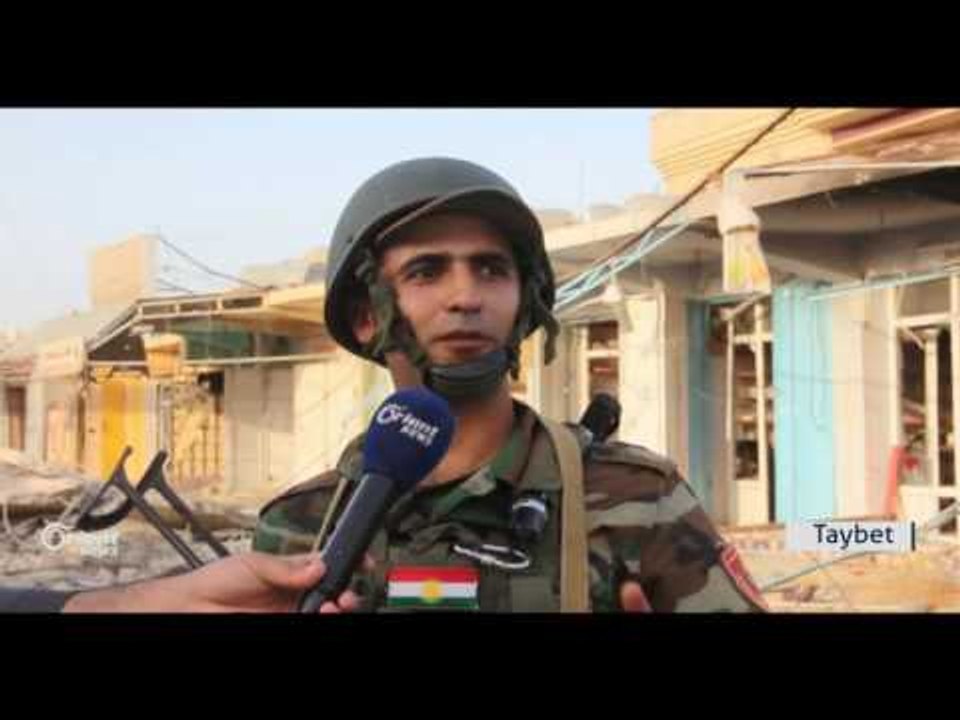 Pêşmergeyên Roj navçeyên Behzanê û Başîqa ji bermahiyên DAIŞê paqij dikin