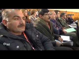 Civînên sîstema Federaliya Bakurê Sûriyê li Rimêlanê berdewamin