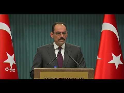 Berdevkê serokê Tirk: Em nahêlin Efrîn û Kobanî bighên hev