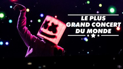 Le concert de Marshmello dans Fortnite a créé un buzz mondial