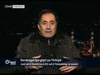 Serdozgeriya Tirkiyê daxwaza cezakirina Hevserokê HDPê Selaheldîn Demirtaş dike
