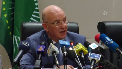 Afrika Birliği Barış ve Güvenlik Komiseri İsmail eş-Şerkavi - ADDİS ABABA