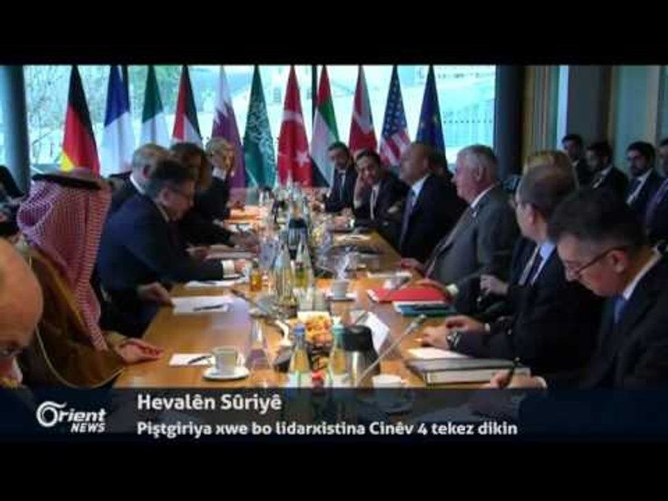 Hevalên Sûriyê piştgiriya xwe bo lidarxistina Cinêv 4 tekez dikin