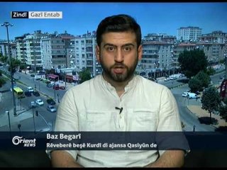 Baz Begarî - Rêveberê beşê Kurdî di ajansa Qasiyûn de - Gazî Entab