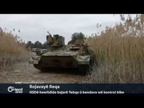 Li Rojavayê Reqa HSDê bi piştevaniya hêzên Marênz berê xwe dide Tebqayê