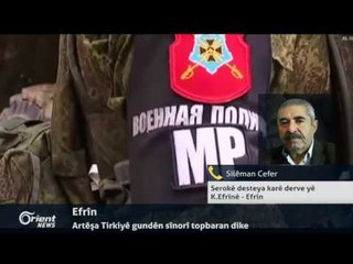 Silêman Cefer - Serokê desteya karê derve yê Kantona Efrînê - Efrîn