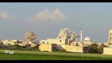 Rêjîm û Rûsiya bajarê Hemayê bi tundî armanc kirin