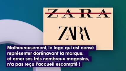 Le nouveau logo de Zara est la cible de nombreuses critiques
