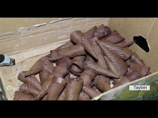 Li Qamişlo welatiyekî alavek çêkirina qalikên Ayis Kirêm bi destê xwe çêkir