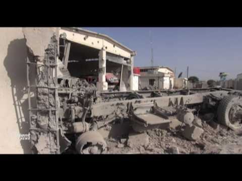 Li gundewarê Helebê hêzên rêjîmê êrîşî avahiyên welatiyan dikin