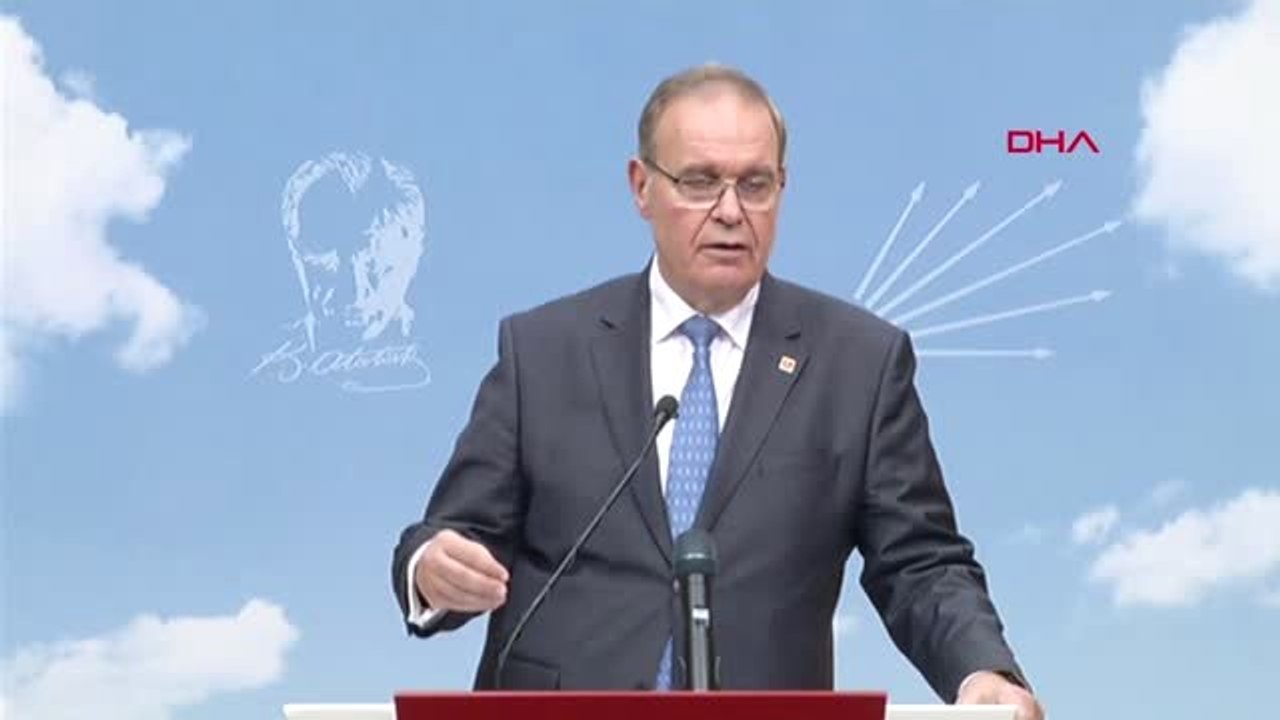 CHP Parti Sözcüsü Faik Öztrak, Myk Sonrası Konuştu-5