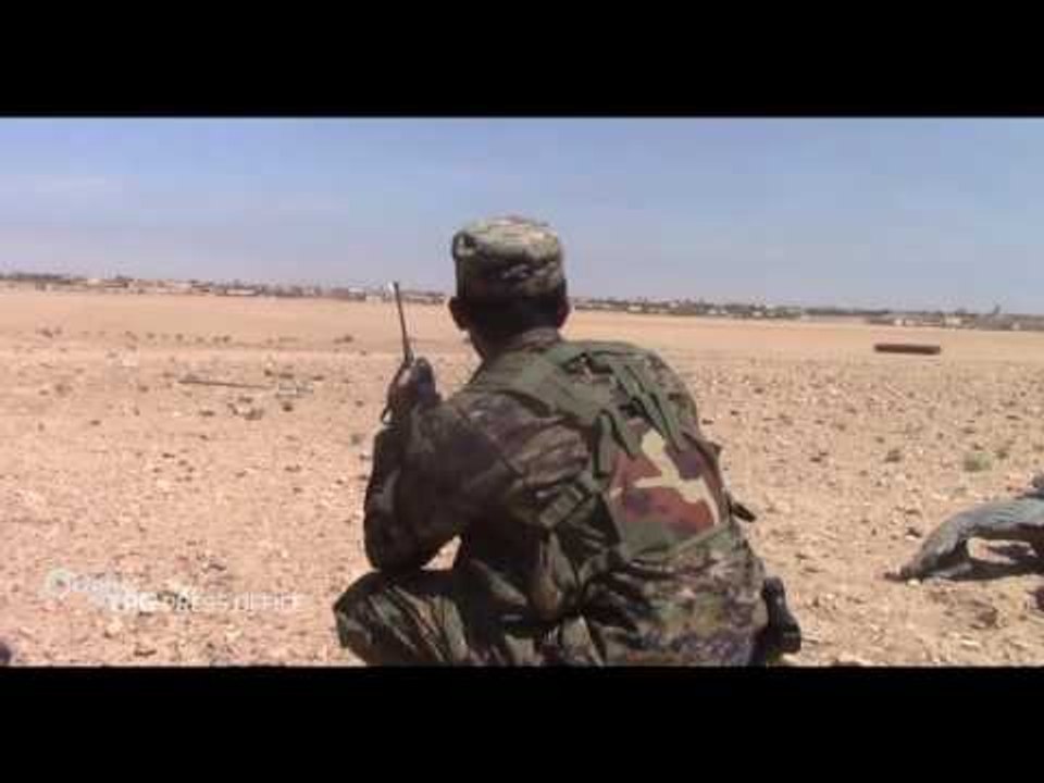 Li Gundewarê Reqa HSDê bajarê El Mensûra kontrol dike