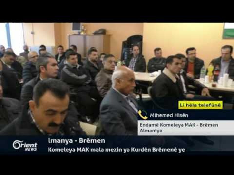 Mihemed Hisên - Endamê Komeleya MAK - Brêmen - Almaniya