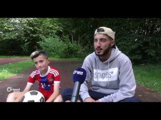 Li Almanya zarokê kurd Hoşiyar dixwaze bibe mîna Ronaldo di gogê de