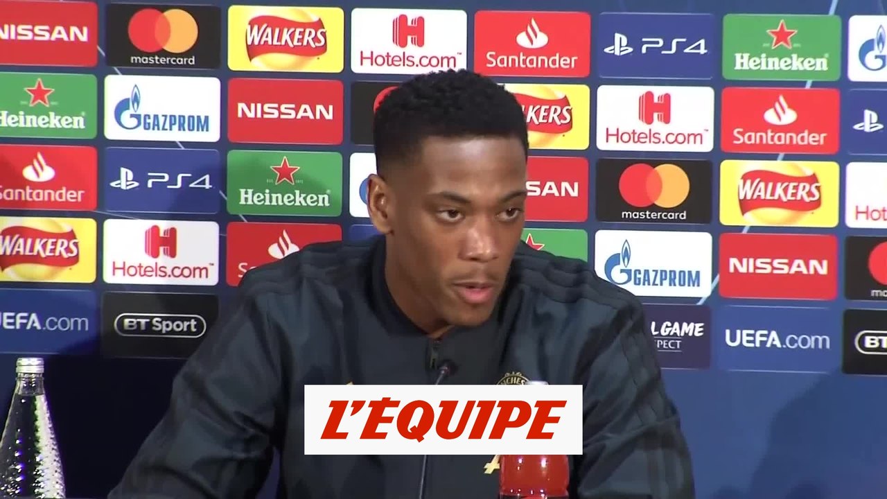Martial «Favoris ? Non, non» - Foot - C1 - MU