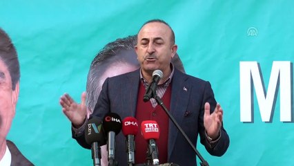 Çavuşoğlu: ''Biz ülkümüzü ve davamızı birleştirdik Cumhur İttifakı'nı kurduk'' - ANTALYA