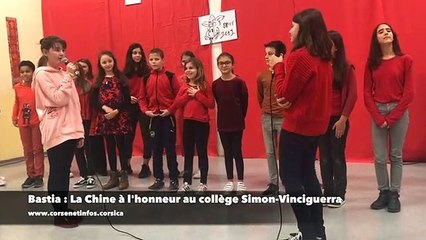Bastia : La Chine à l'honneur au collège Simon-Vinciguerra