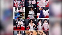Joy Villa Wears 'Build The Wall' Gown To Grammys