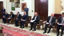 İran Dışişleri Bakanı Zarif- Lübnan Cumhurbaşkanı Mişel Avn - BEYRUT
