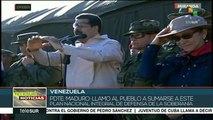 Nicolás Maduro pide a venezolanos cerrar filas en defensa del país