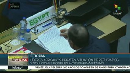 Continúa en Etiopía la 32 Cumbre de la Unión Africana