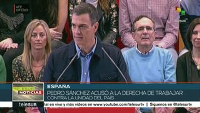 Defiende posiciones pdte del gobierno español ante reclamos ciudadanos