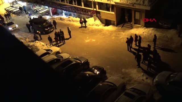 Bursa Uludağ'daki Silahlı Kavga Anı Cep Telefonu Kamerasında