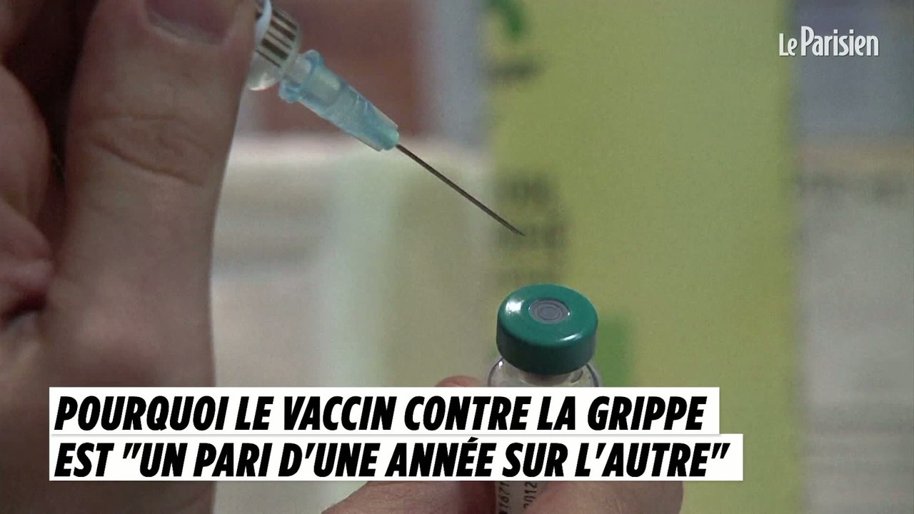Pourquoi la vaccination contre la grippe est "un pari d'une année sur l'autre"