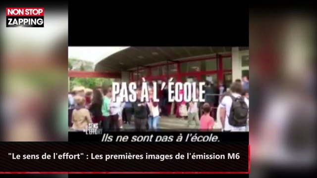Le sens de l'effort : Les premières images de l'émission M6 dévoilées (vidéo)